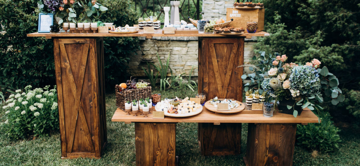 wedding food bar