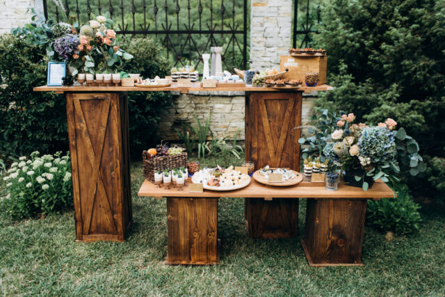 wedding food bar